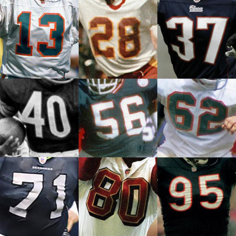nfl jersey numbers by position