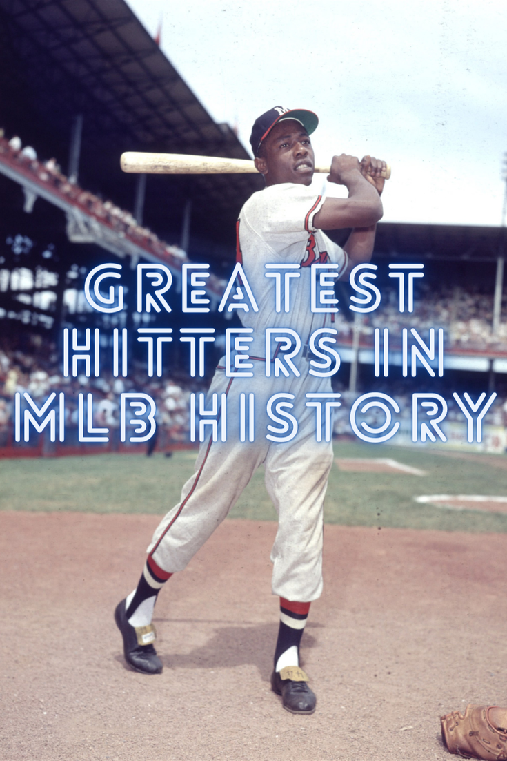 The greatest hitters in baseball history