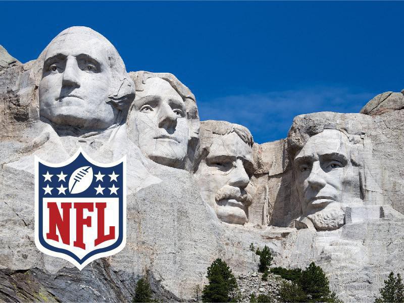 Washington Redskins all-time Mount Rushmore