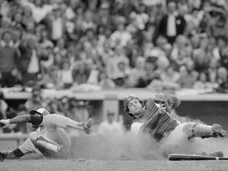 Lasorda Valenzuela Ron Cey Steve Yeager Sax Guerrero 16x20 1981 WS Dodgers  Photo