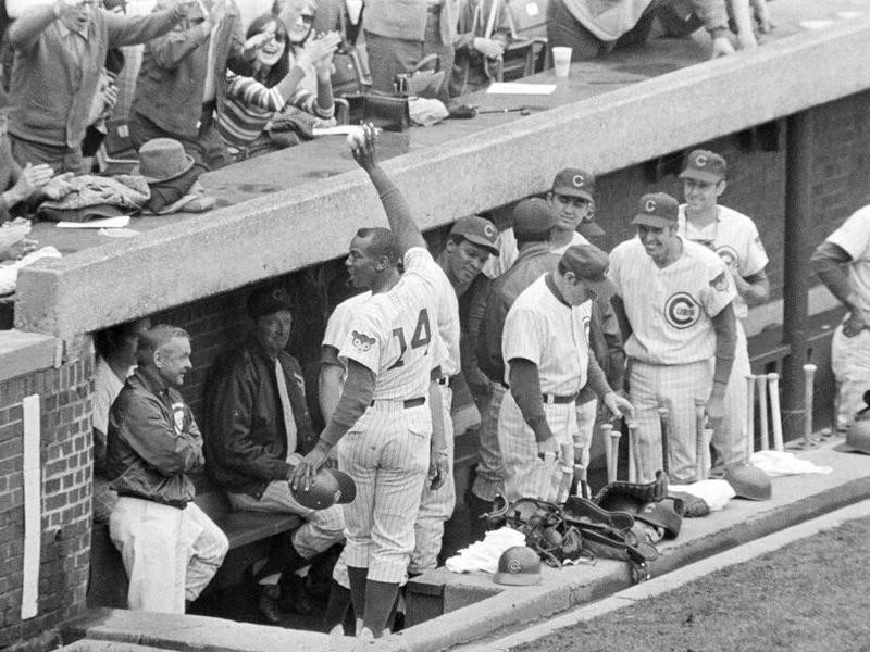 Banks' 484th career home run, 06/07/1969