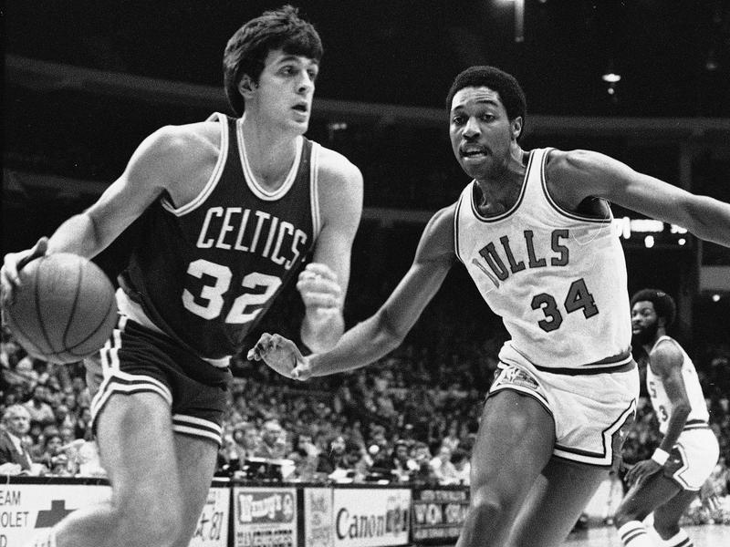 1980's Boston Celtics Three-Time Champions Team Signed Letterman's, Lot  #60625