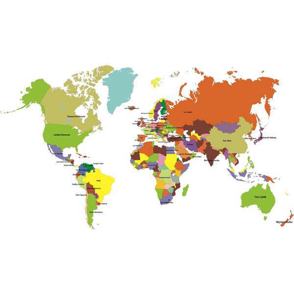Amazing Maps of the Sports World